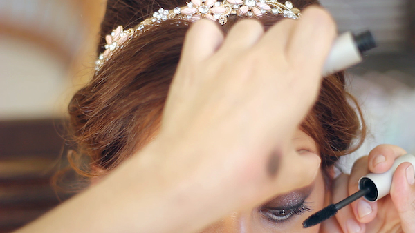 maquillaje de novia de tarde