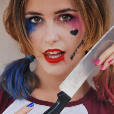 Especial Halloween: Maquillaje de Harley Quinn